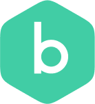 Budbee hexagon logo